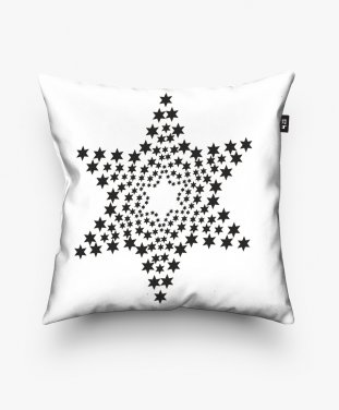 Подушка квадратна Звезда Анахата-чакра