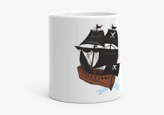 Чашка Пиратский корабль
