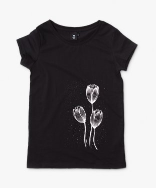 Жіноча футболка Тюльпаны