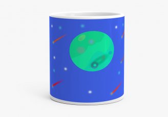 Чашка Космос, комета