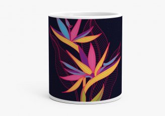 Чашка Квіти стреліції
