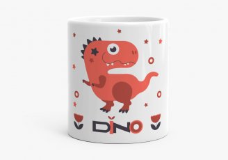 Чашка Кораловий динозавр