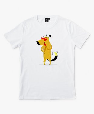 Чоловіча футболка Влюбленный пёс