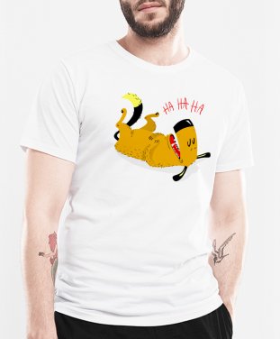 Чоловіча футболка Смеющийся пёс