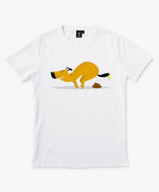 Чоловіча футболка Пёс с какашкой
