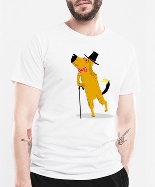 Чоловіча футболка Нарядный пёс