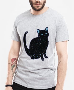 Чоловіча футболка Space cat