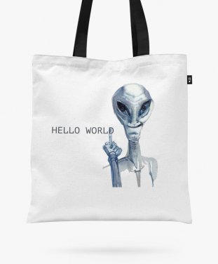 Авоська Hello world (UFO)