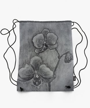 Рюкзак Чорно-біла орхідея