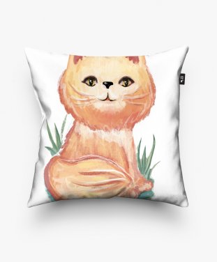 Подушка квадратна Red cat