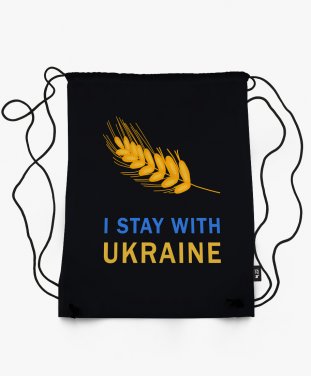 Рюкзак Патріотичний принт, україна Патріотичний принт "Велика країна – великі люди" з українською символікою