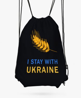 Рюкзак Патріотичний принт, україна Патріотичний принт "Велика країна – великі люди" з українською символікою