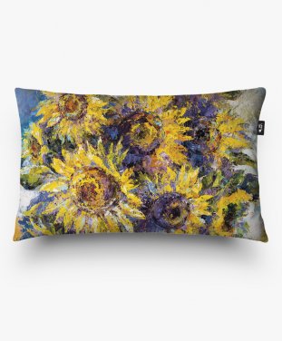 Подушка прямокутна Sunflowers