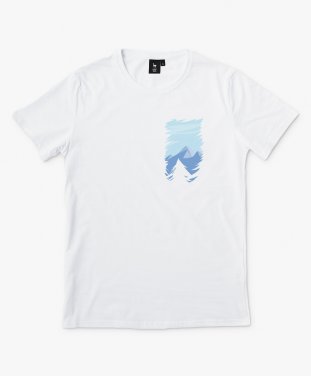 Чоловіча футболка Зимние горы