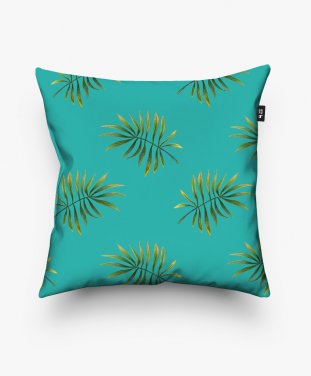 Подушка квадратна tropic palm pattern