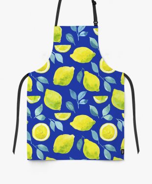 Фартух Lemon watercolour pattern