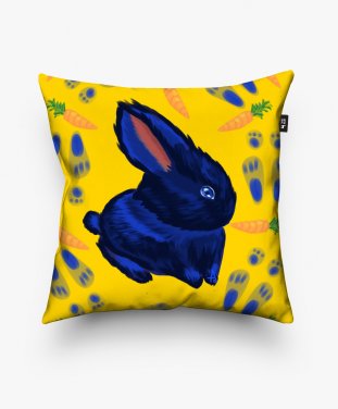 Подушка квадратна Кролик