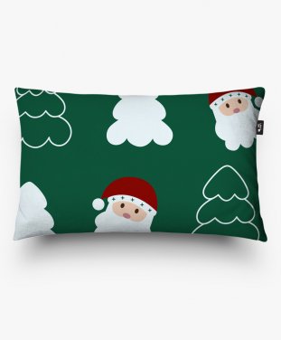 Подушка прямокутна Санта Клаус