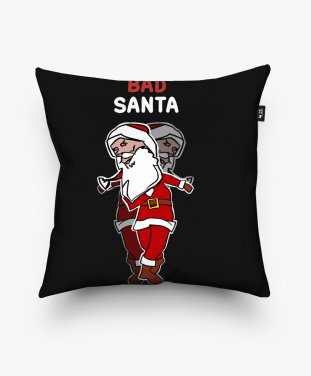 Подушка квадратна Bad Santa