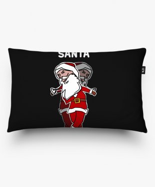 Подушка прямокутна Bad Santa