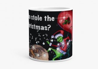 Чашка Who stole the Christmas?