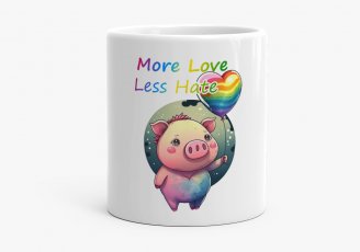 Чашка More Love Less Hate
