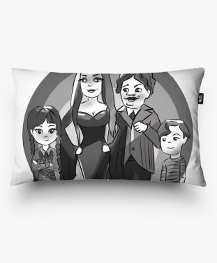 Подушка прямокутна Сімейка Адамсів (Addams Family)