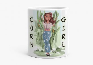 Чашка Beautiful corn girl