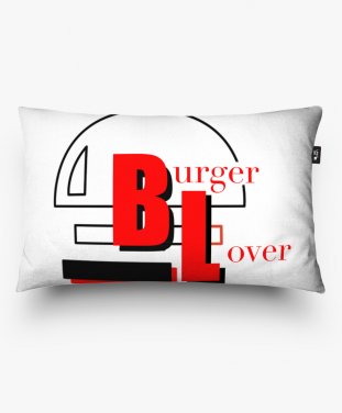Подушка прямокутна Burger lover
