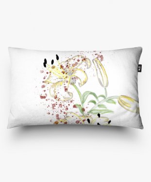 Подушка прямокутна Квітка лілія