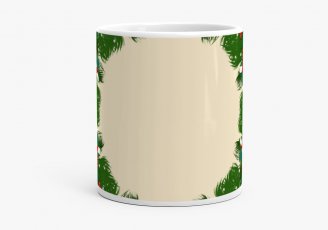 Чашка Різдвяний вінок
