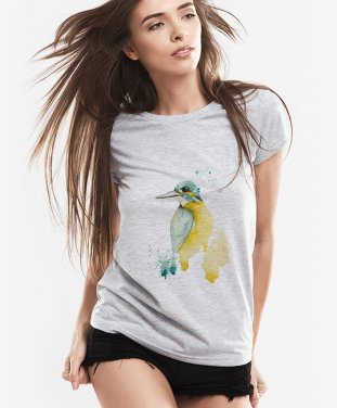 Жіноча футболка Зимородок