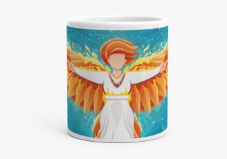 Чашка Дівчина з крилами