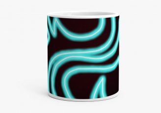 Чашка Голубий дизайн