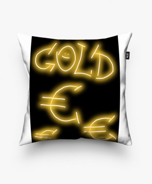 Подушка квадратна Gold