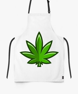Фартух Marijuana vector cannabis leaf weed icon logo symbol sign illustration