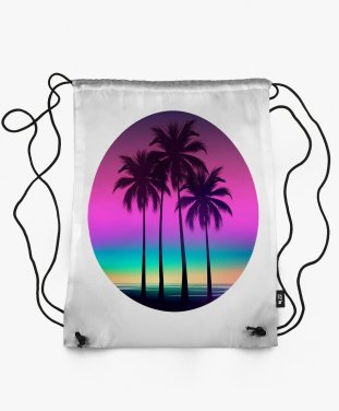 Рюкзак Пальмовий пляж - М'які відтінки