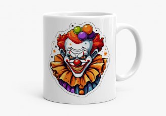 Чашка Страшный клоун на Хэллоуин