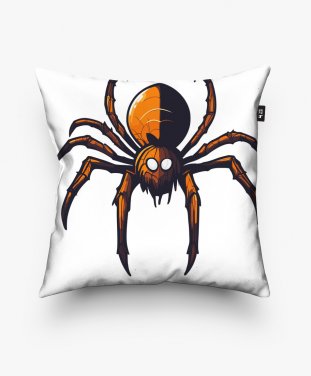 Подушка квадратна Жуткий паук