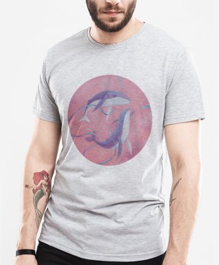 Чоловіча футболка Небесні кити
