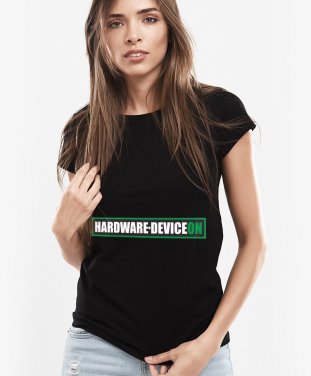 Жіноча футболка  Hardware Deviceon