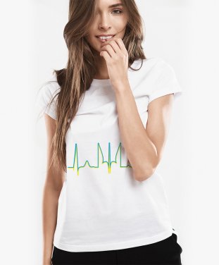 Жіноча футболка Тризуб кардіо