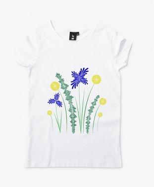 Жіноча футболка Польові квіти