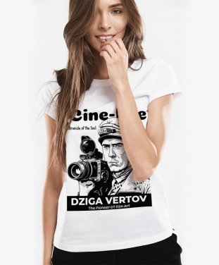 Жіноча футболка Дзиґа Вертов