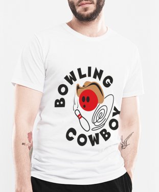 Чоловіча футболка Bowling cowboy