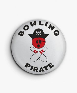 Значок Bowling pirate