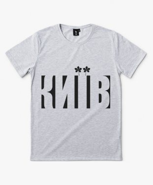 Чоловіча футболка Київ Каштан