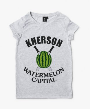 Жіноча футболка Херсон Кавунна Столиця