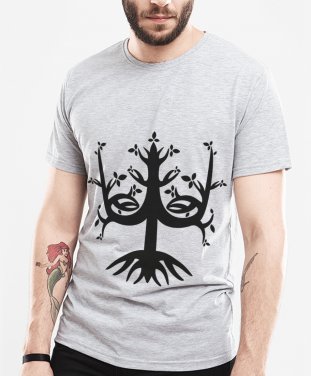 Чоловіча футболка Герб Тризуб Дерево Життя 