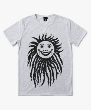 Чоловіча футболка Сонце з дредами